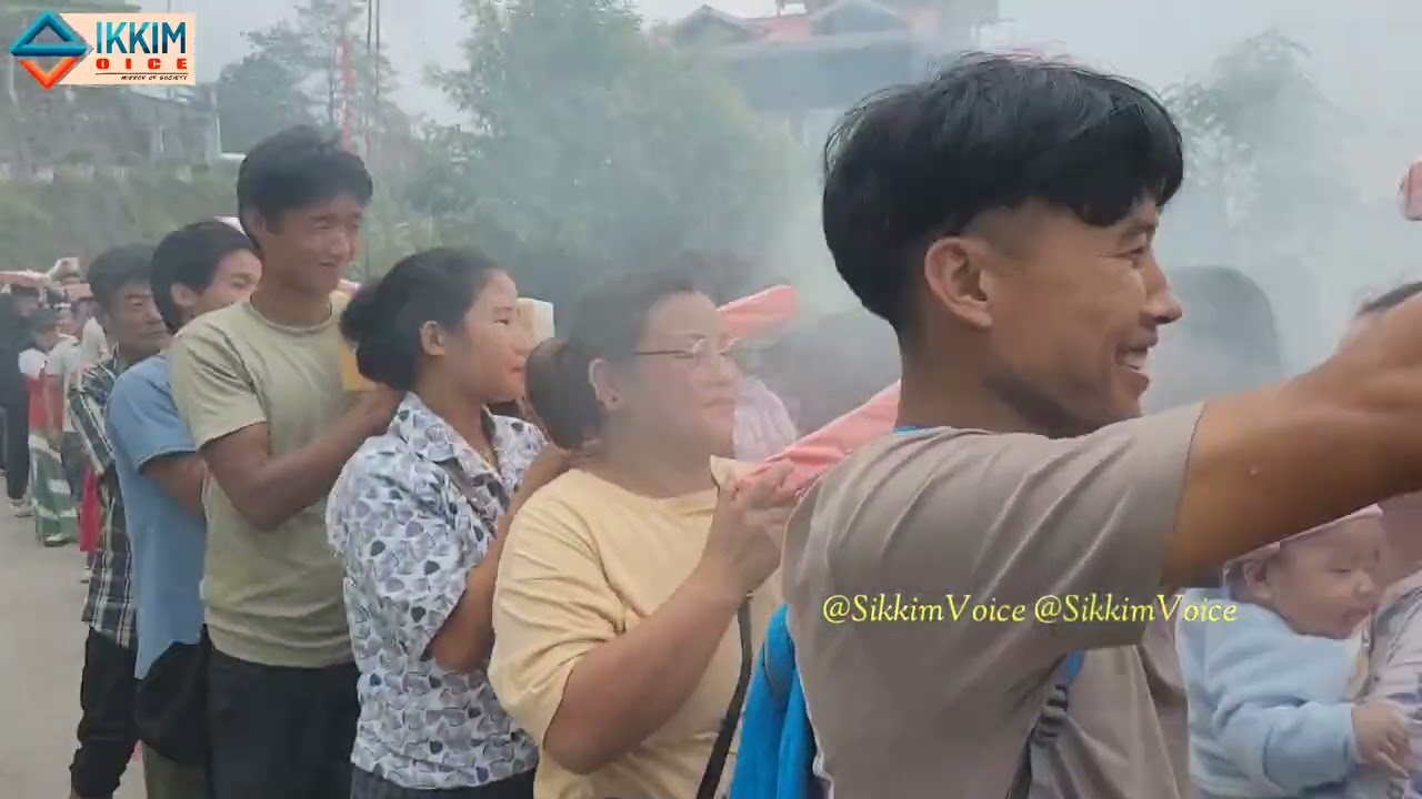 Saga Dawa Celebration at Kaluk-Rinchenpong,West Sikkim.#sikkimvoice #sikkim #news