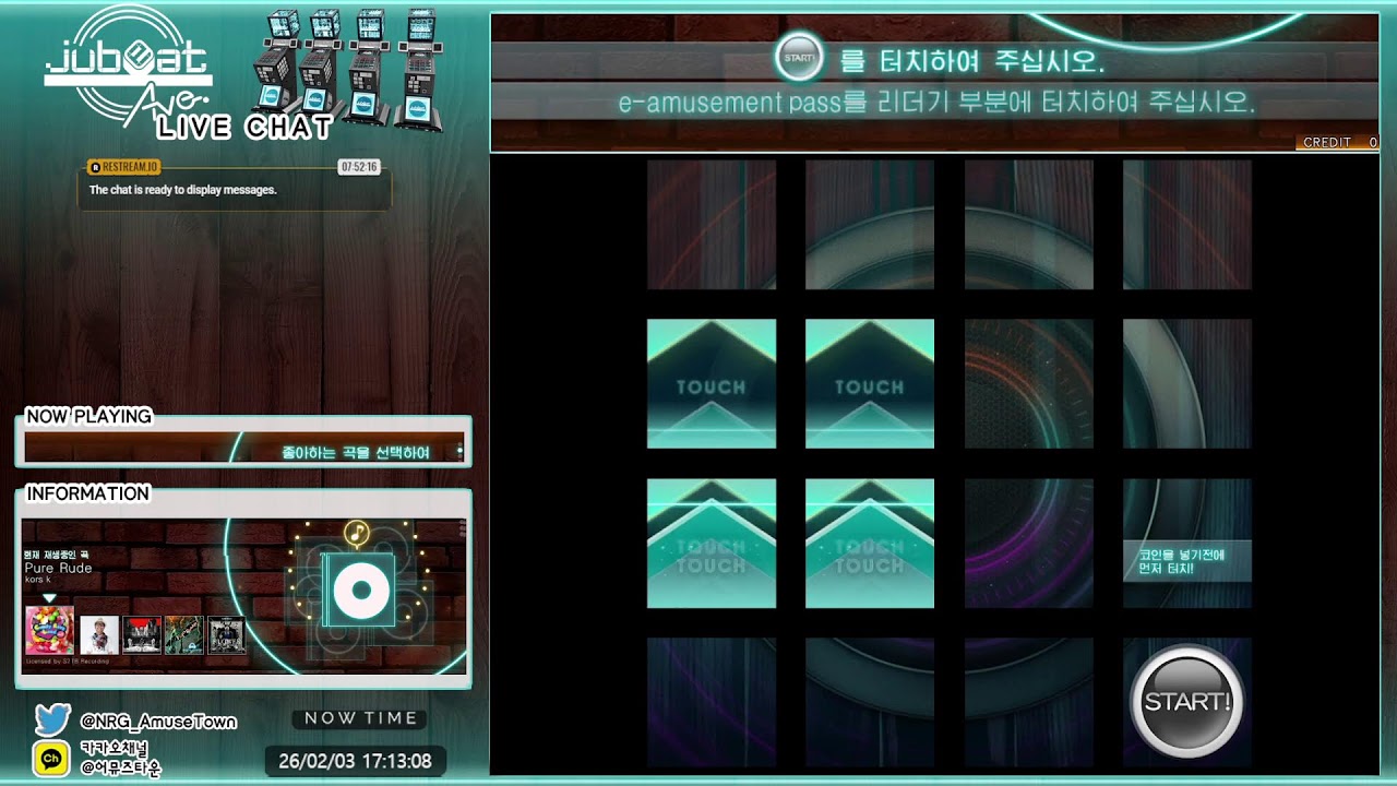 [AmuseTown] jubeat Live stream