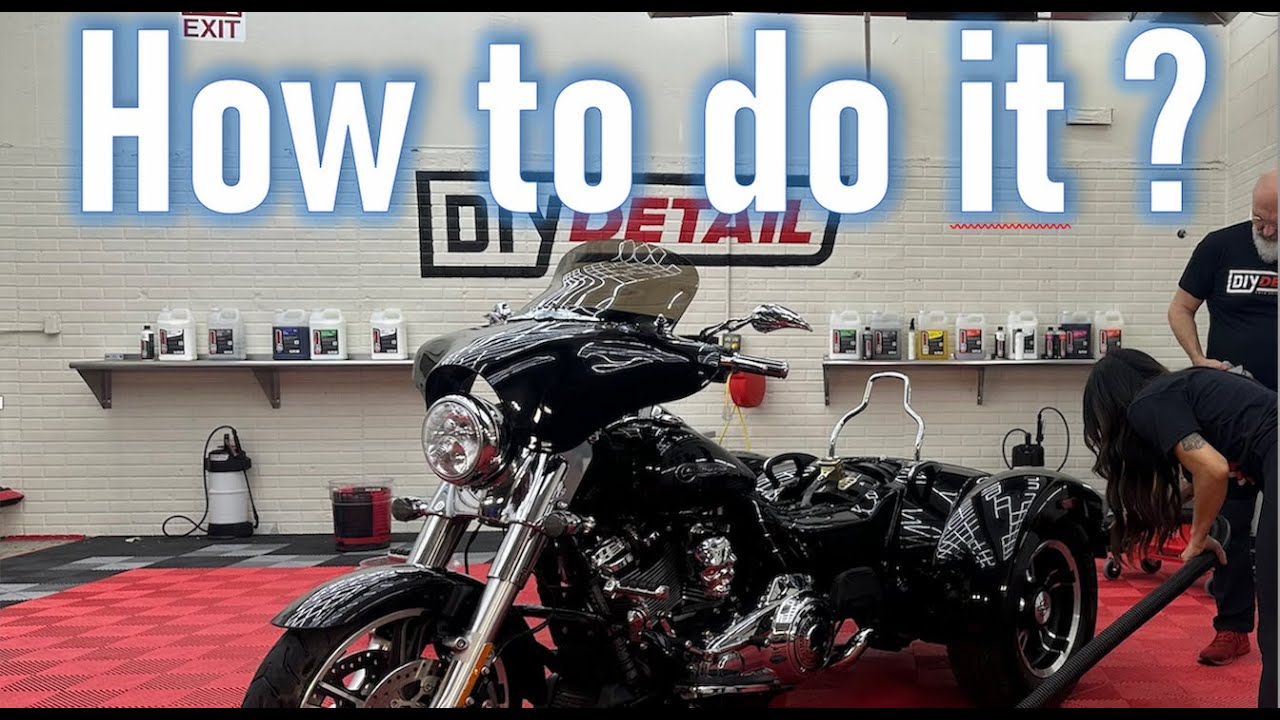 Wash my motorcycle - Ceramic Coating Guide!