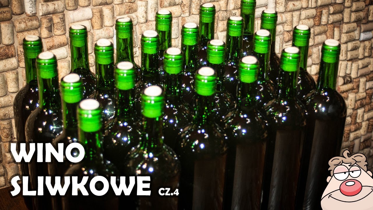 Wino ŚLIWKOWE - butelkowanie - część 4 + BONUS: wino kokosowe 3 letnie! :)
