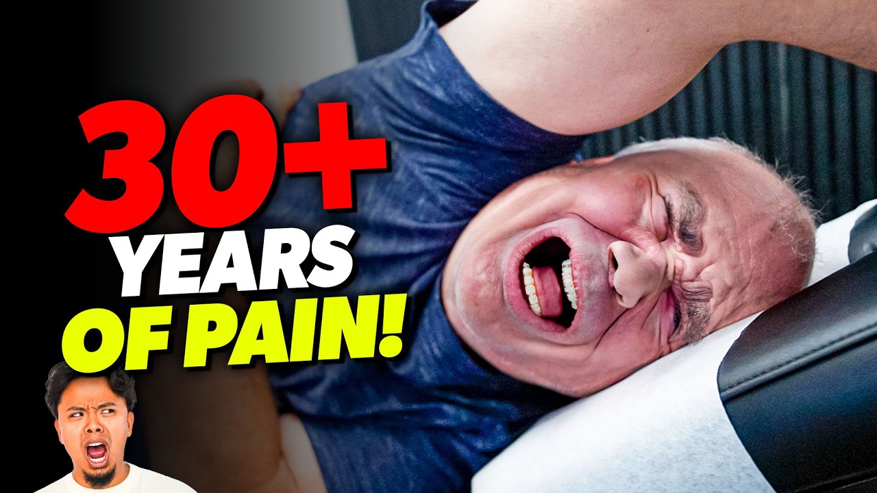 THE **MOST DESPERATE** PATIENT IVE EVER CRACKED! 😱😭 | Asmr Chiropractic Back Pain | Dr Tubio