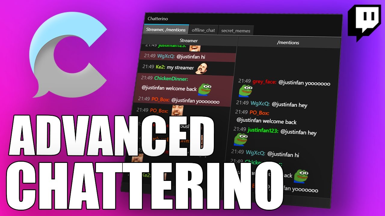 ADVANCED CHATTERINO MODERATION TUTORIAL [GER]