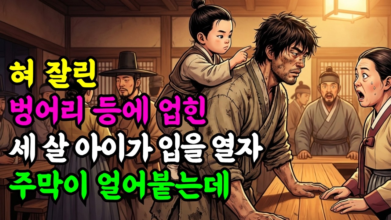 [야담한판] 함정에 버려진 핏덩이를 주워 온 벙어리 숯쟁이, 천재 아들의 통쾌한 사이다 복수극 | 야담 오디오북 권선징악 옛날이야기 전설 수면동화 민담 암행어사