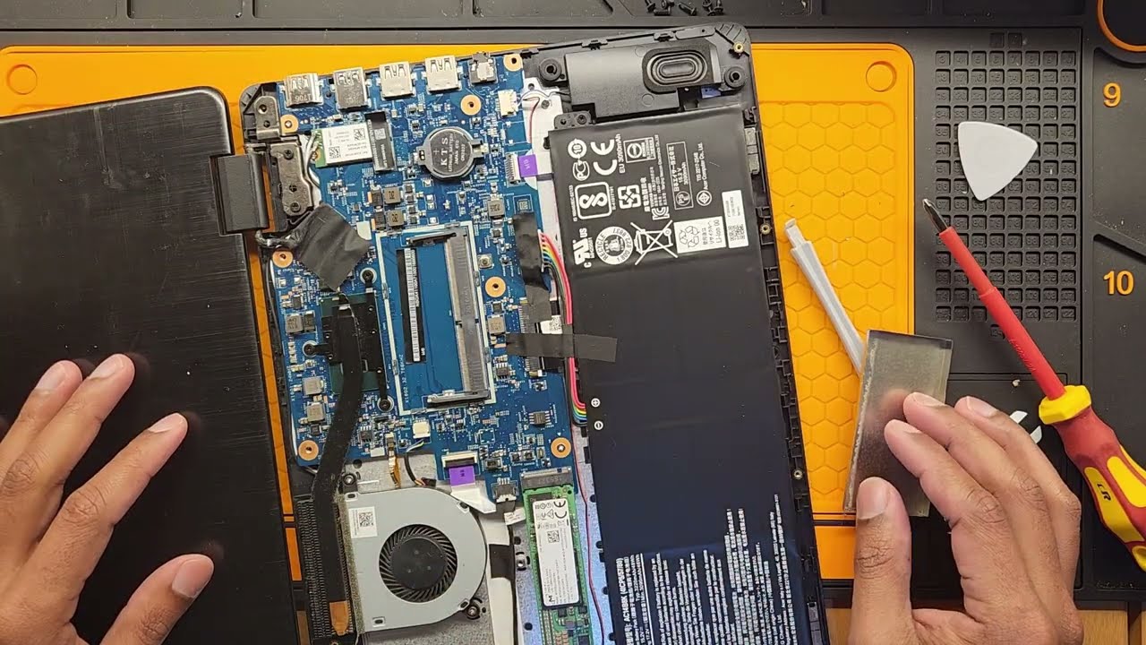 Acer Spin 5 SP513-51 Thermal Paste Replacement