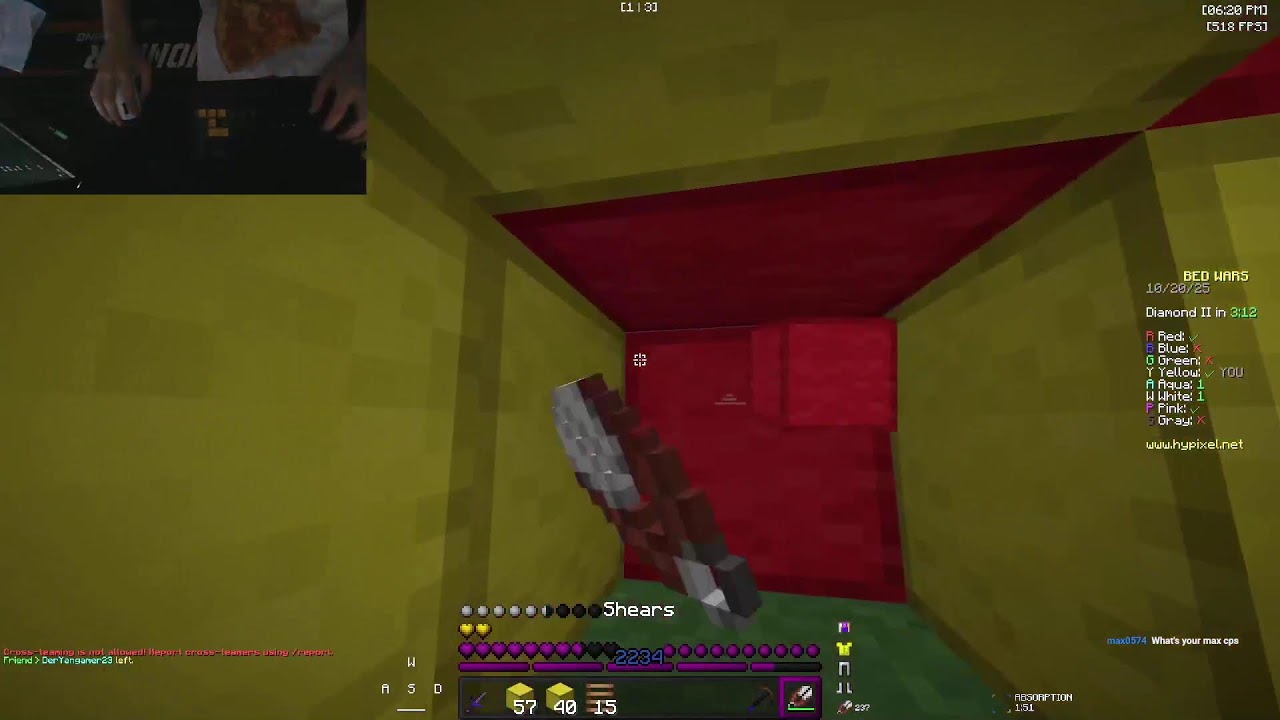 24 Hours without sleep time for bedwars