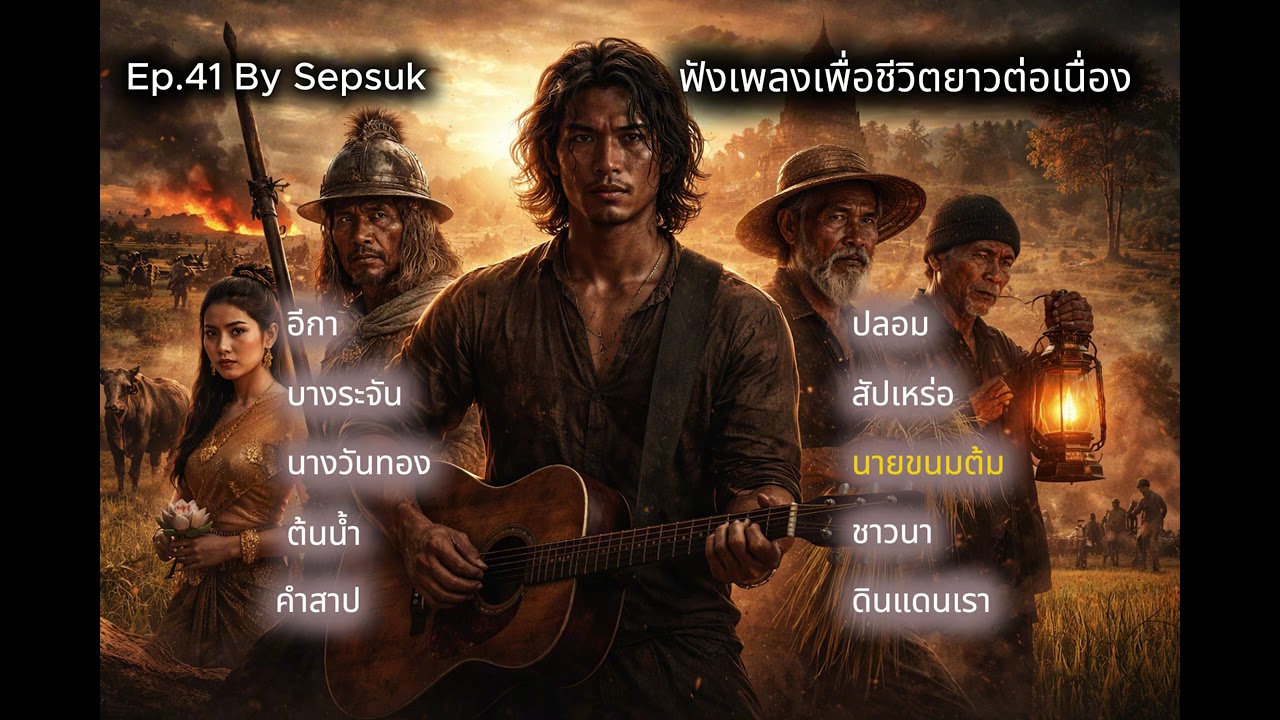 เพลง นายขนมต้ม |  เพลงเพราะต่อเนื่อง |  เพลงเพื่อชีวิต | By Sepsuk