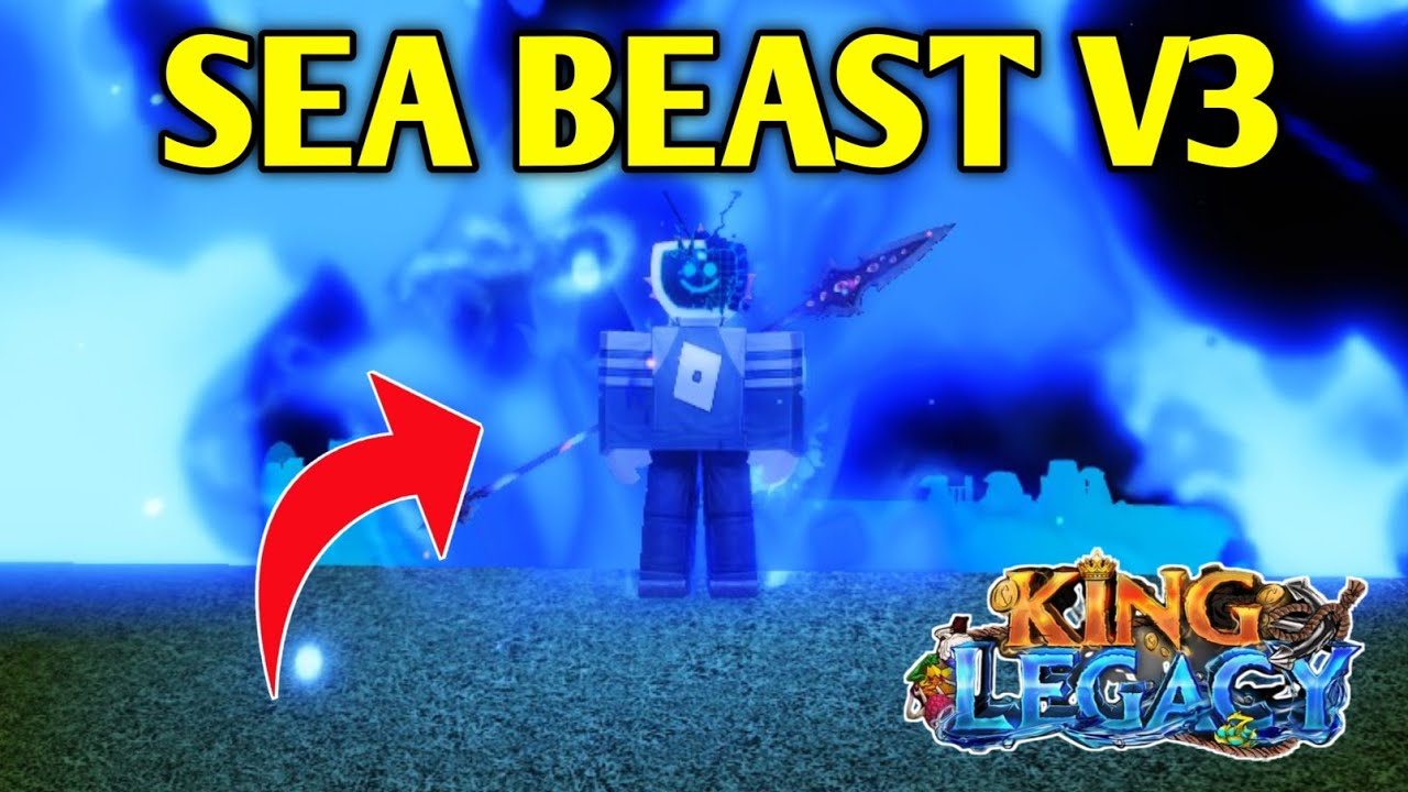 How To Get Sea Beast Race V3 In King Legacy [Update8] | Sea Beast Race V3 Full Guide