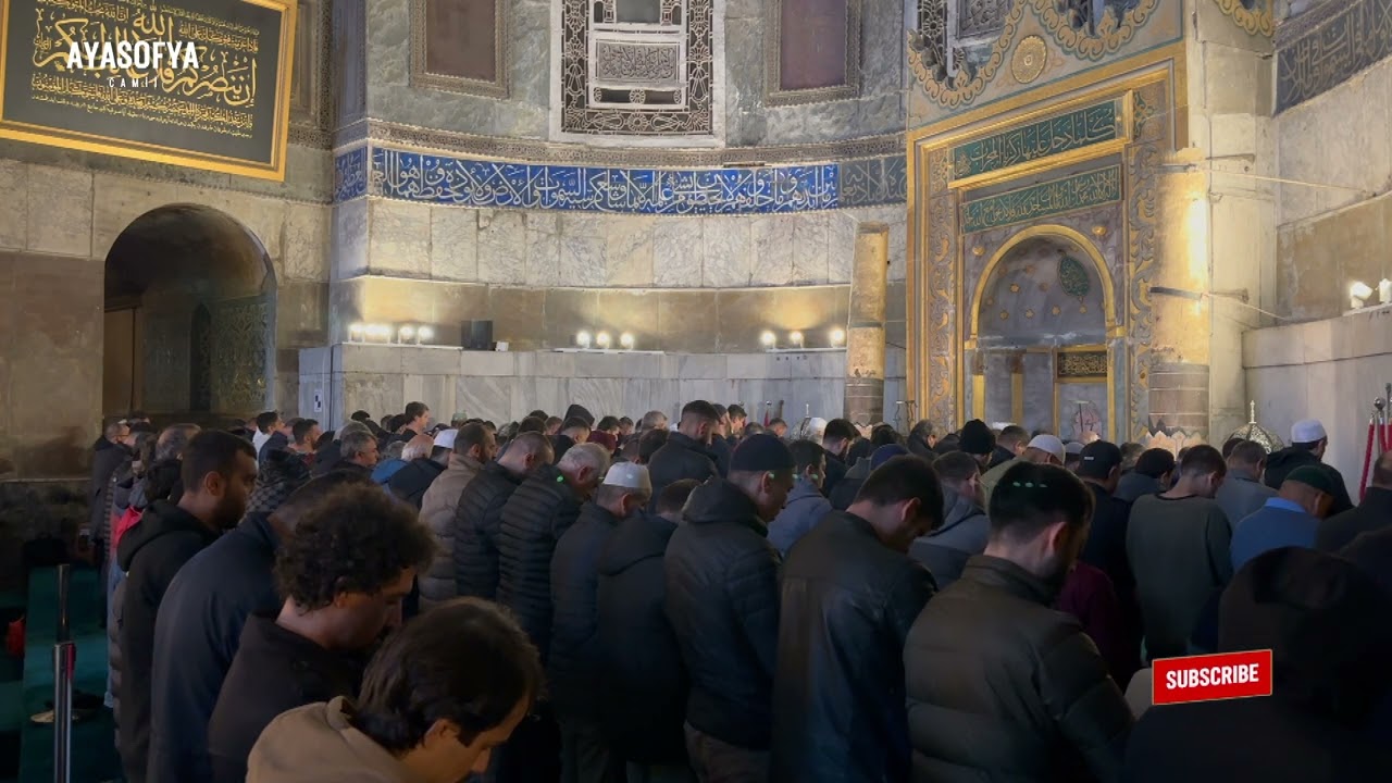 Ayasofya Cuma Namazı - İmam Bünyamin Topçuoğlu (15.11.2024)