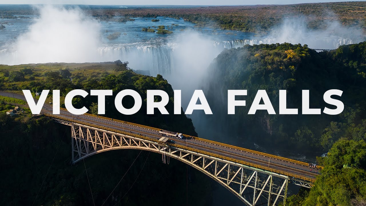 Victoria Falls - Zambia & Zimbabwe (Cinematic Drone 4K Views)