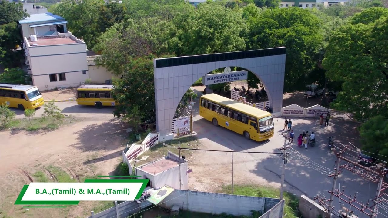 Mangayarkarasi College of Arts and Science for Women | B A. Tamil / M A .Tamil