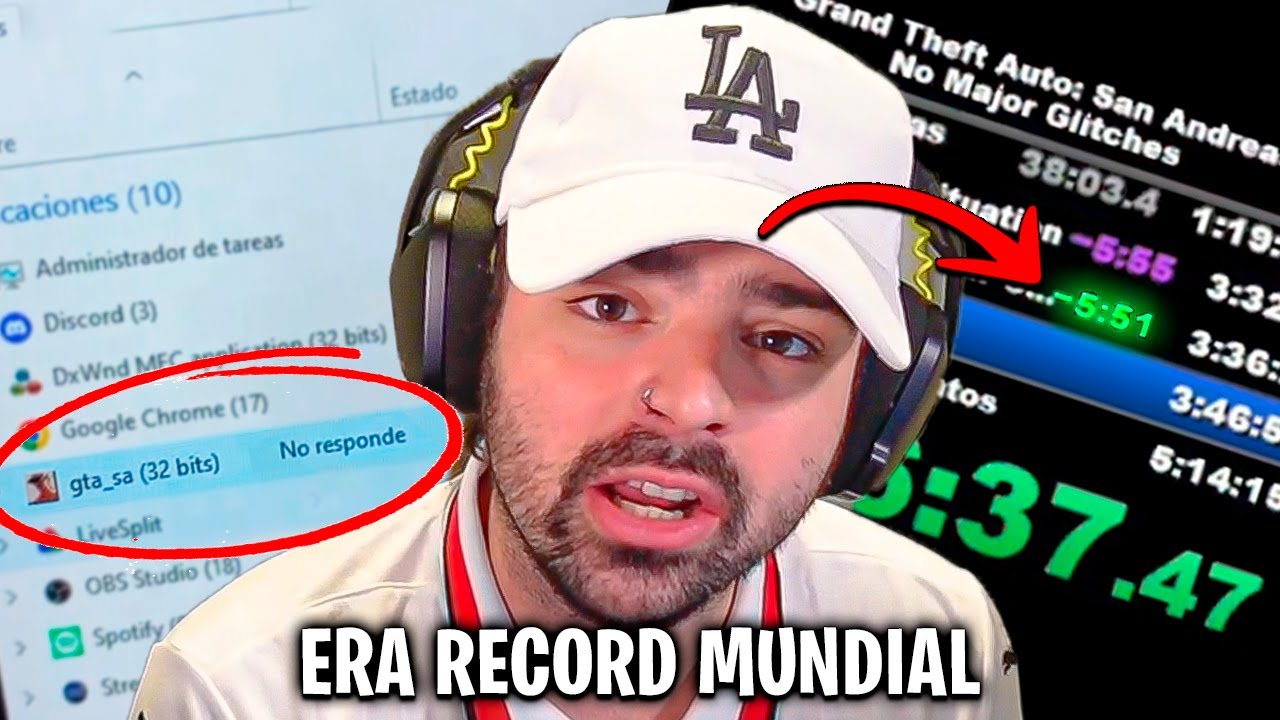 CASI HAGO RECORD EN GTA PERO...... 😟| BANANIROU