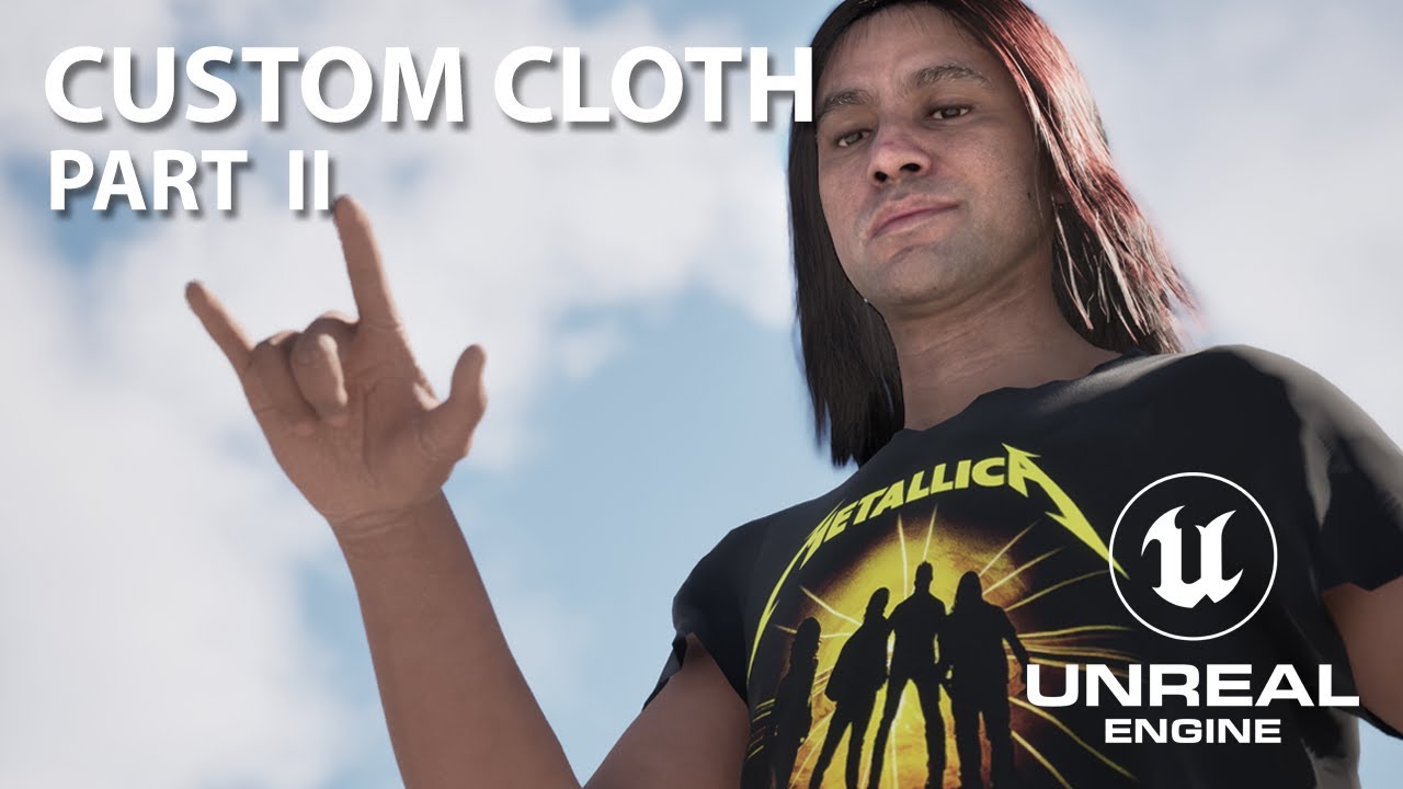 Unreal Engine 5.6 - Custom Resizable Metahuman Cloth - Tutorial Part 2/2