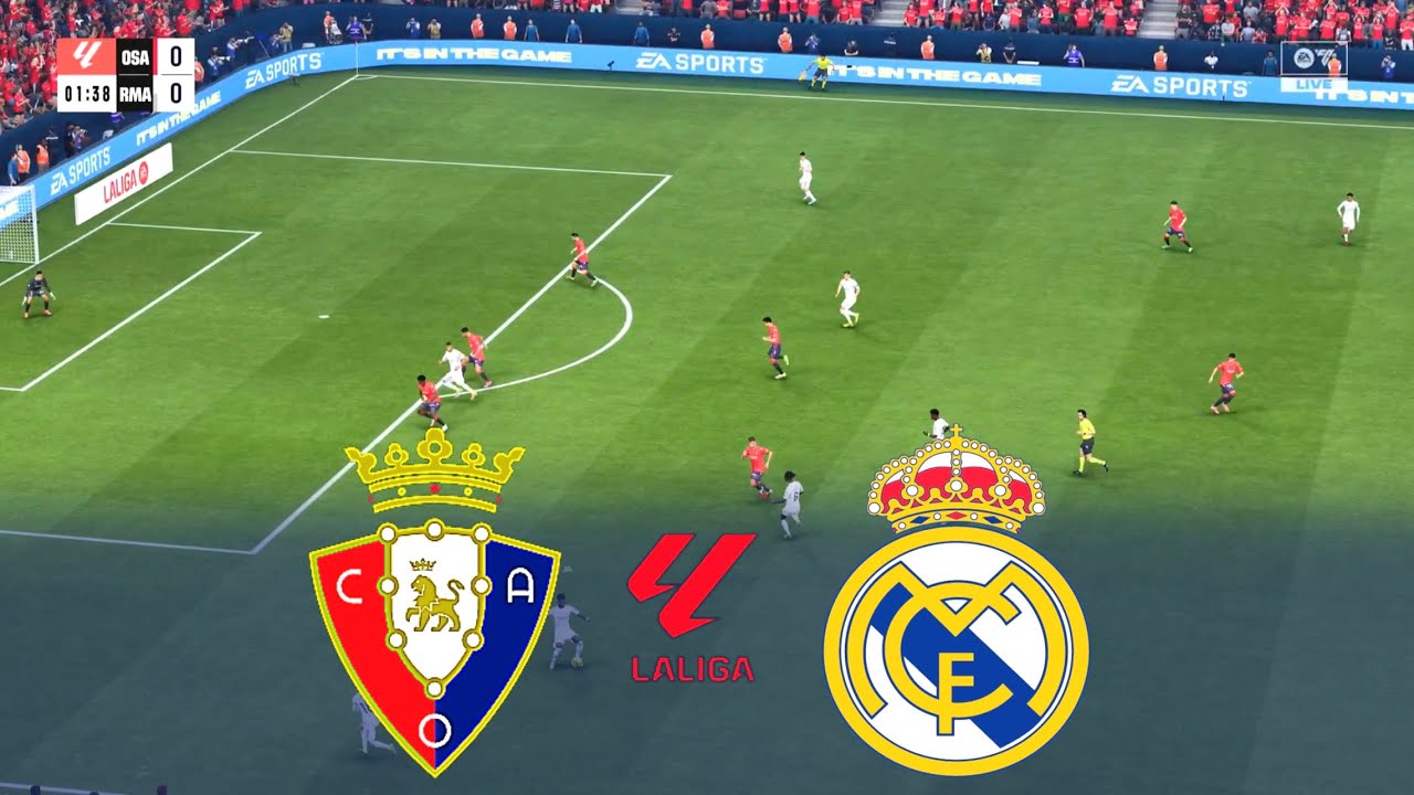OSASUNA vs REAL MADRID | LALIGA SANTANDER 2025/26