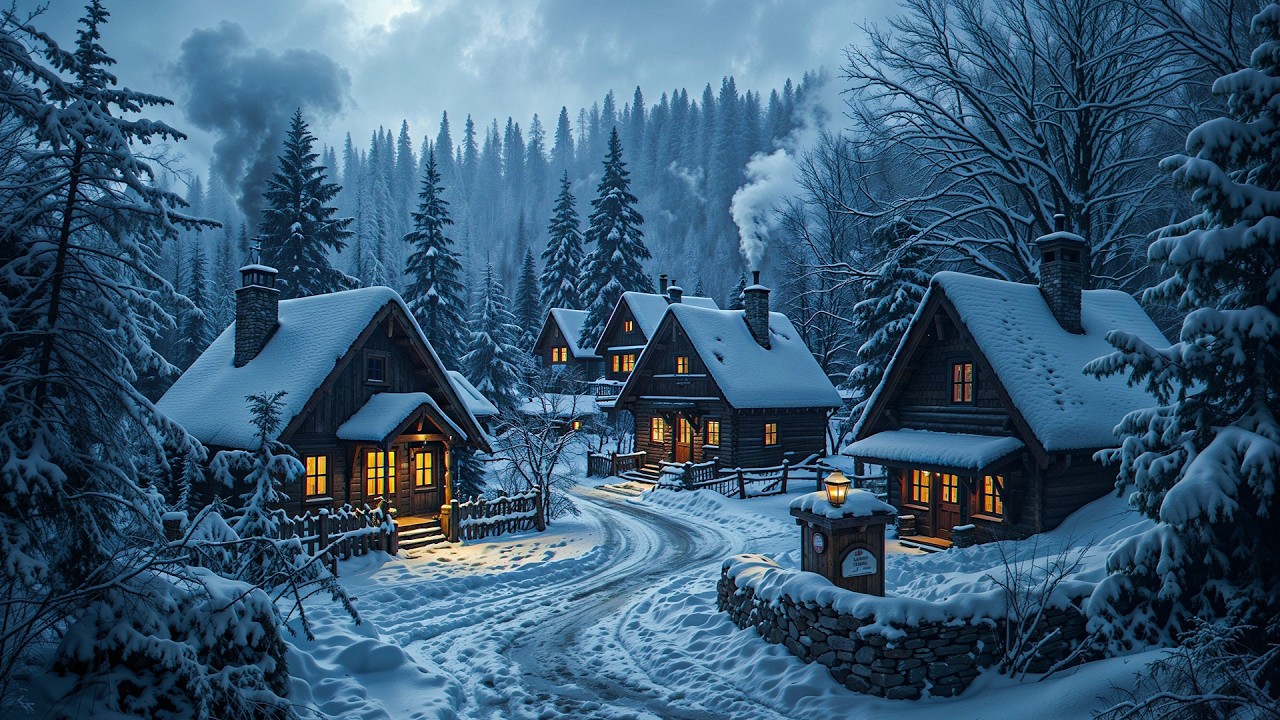 Peaceful Piano ❄️ Winter Focus Music for Studying, Reading & Writing