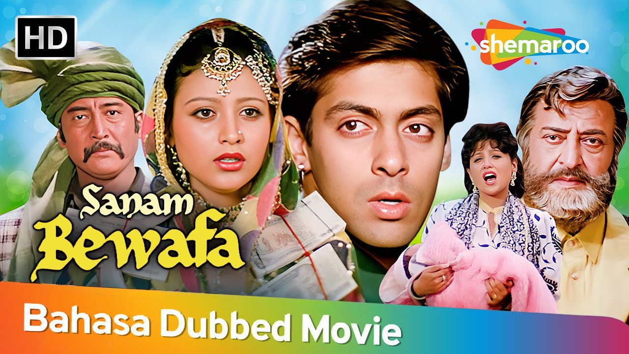 Sanam Bewafa - Kisah Cinta Tragis Salman Khan | Salman K, Chandni | Bollywood Movie Dubbed in Bahasa