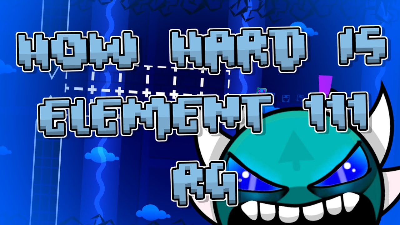 Анализ сложности элемента 111 RG (анализ сложности №2) | Geometry Dash