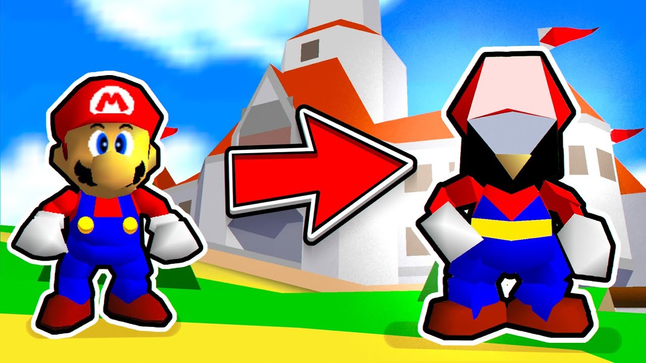 Mario 64, mas MUITO MAL FEITO!