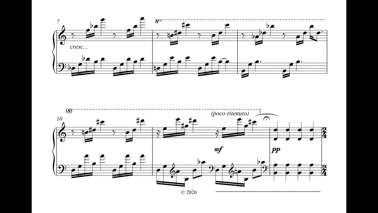 A prelude for the fading light