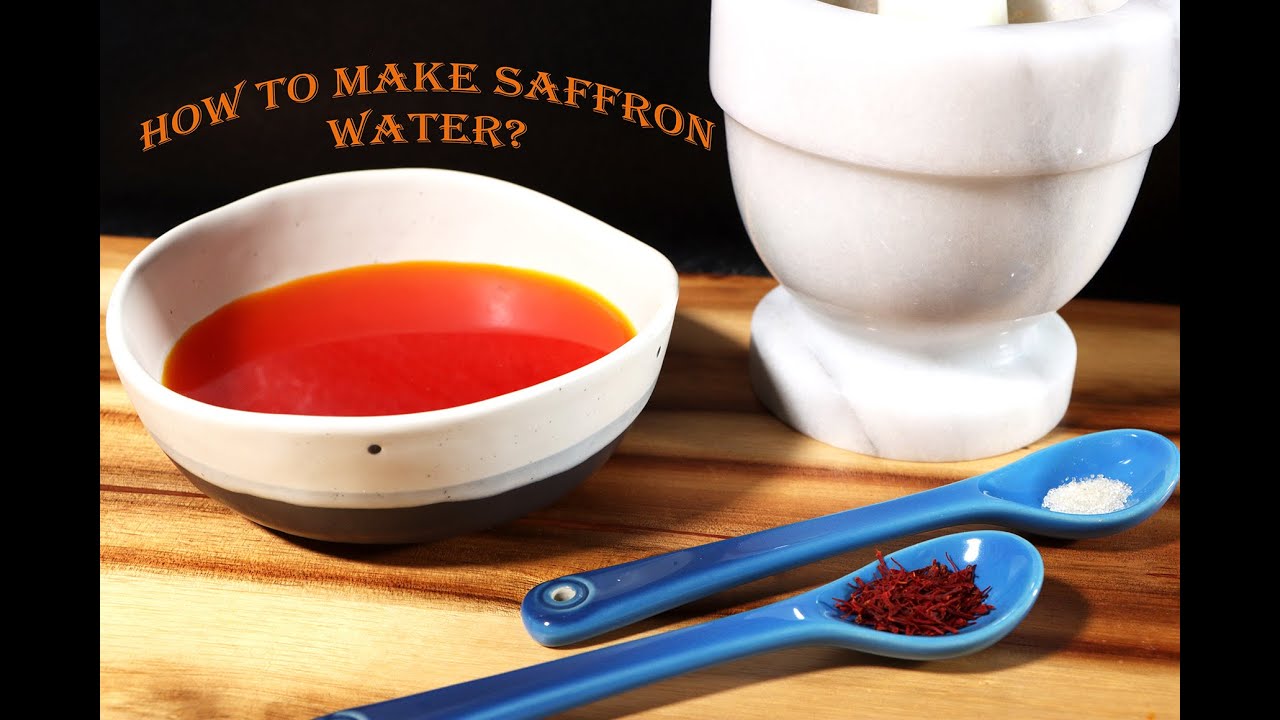 Easiest method to bloom Saffron (Saffron water)
