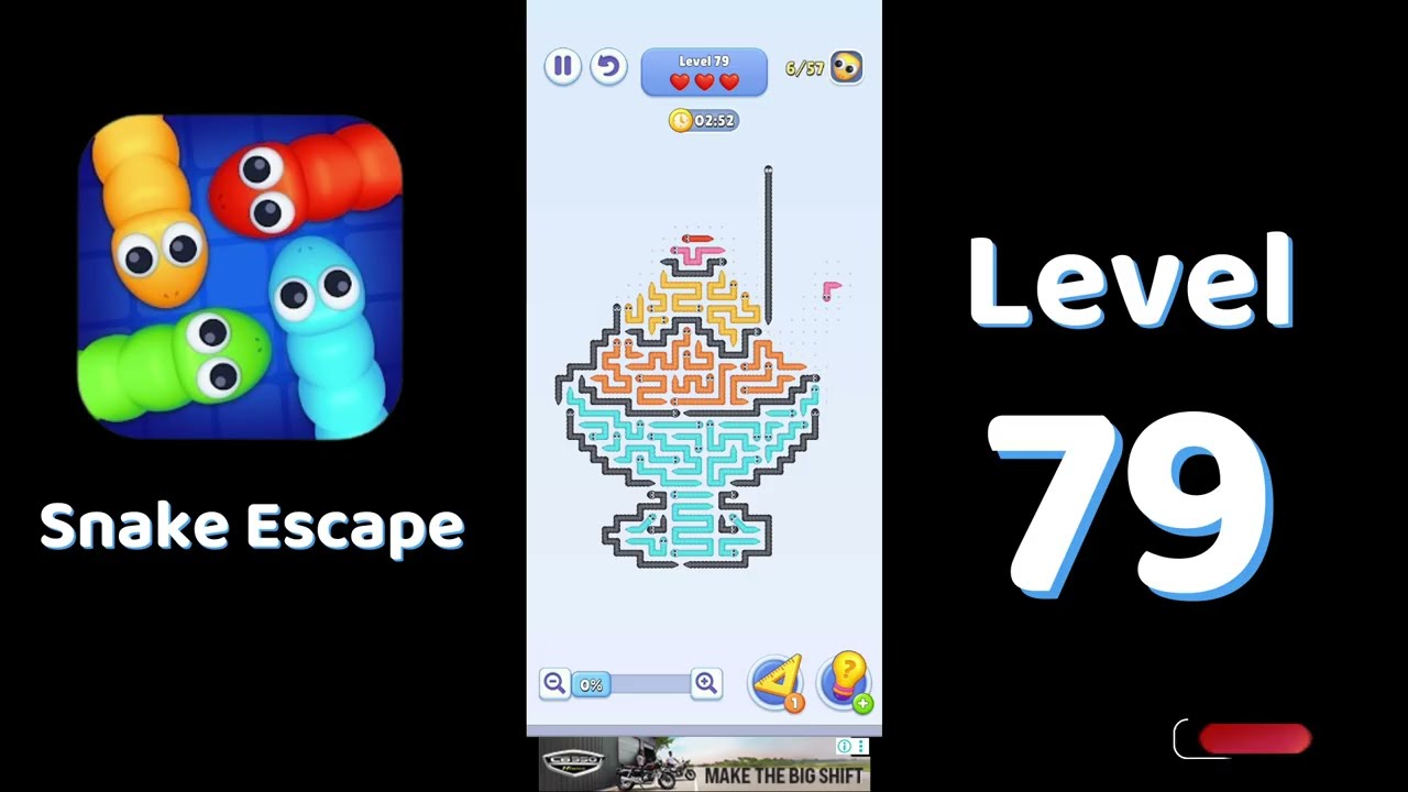 Snake Escape Level 79 Walkthrough 🐍 | Calm Puzzle Escape Game | SolutionGuruji
