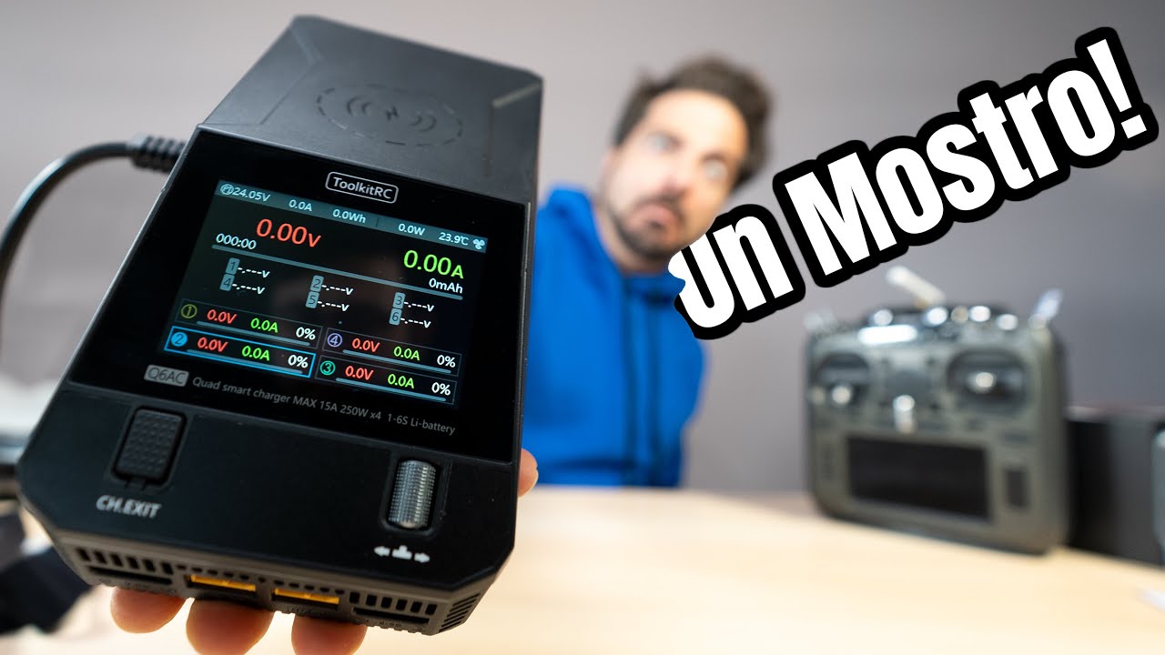 Toolkitrc Q6AC Caricabatterie Multifunzione TOP Flagship unico del suo genere!