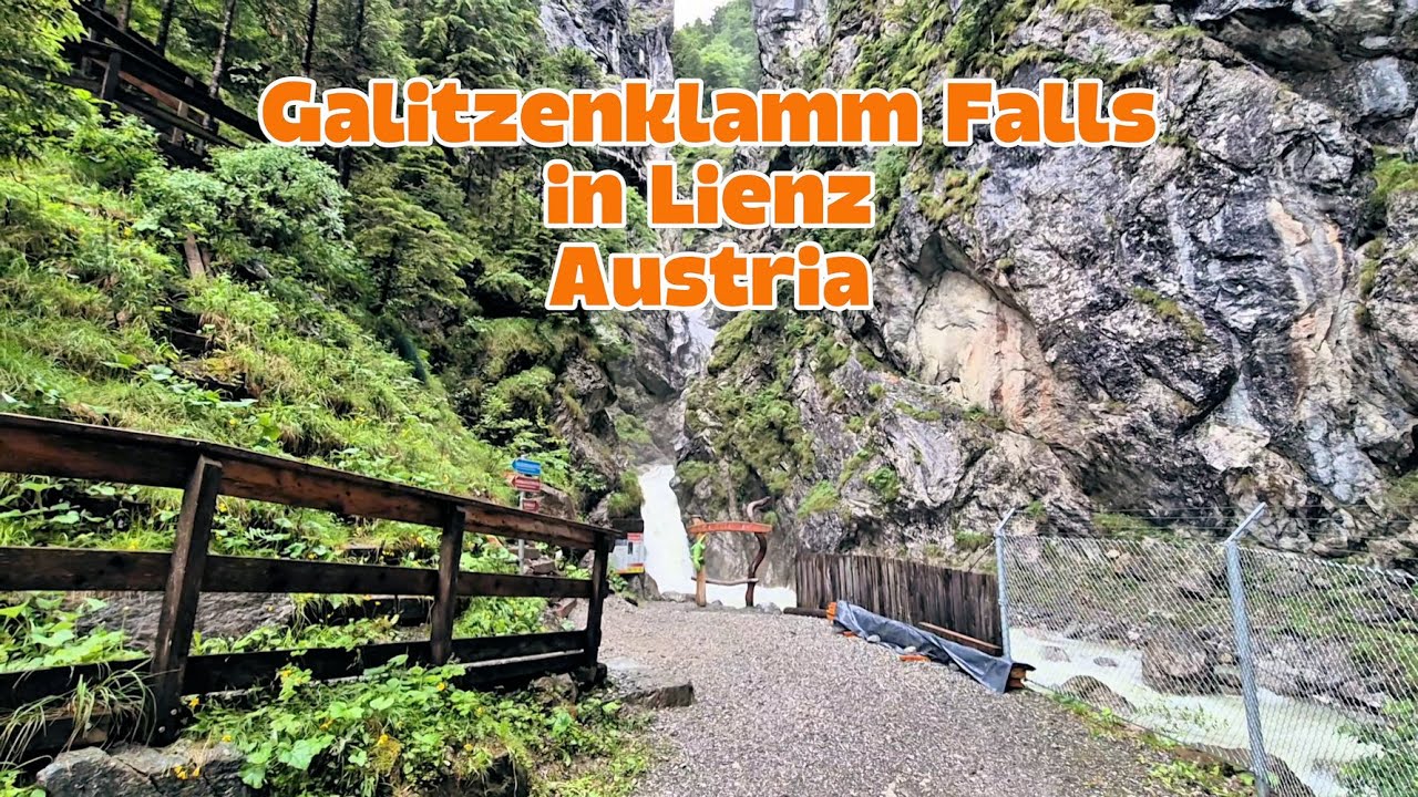 Austria - Galitzenklamm Falls in Lienz