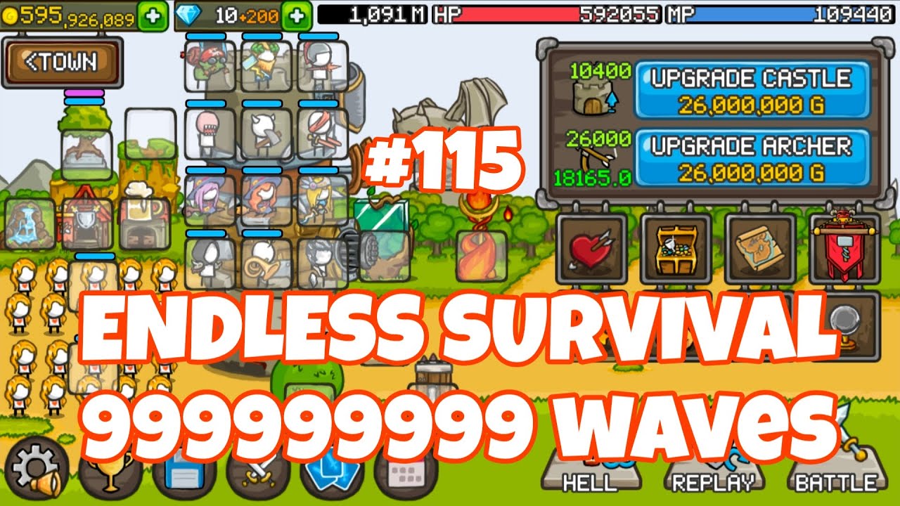 Grow Castle || Road to Endless waves Part 115