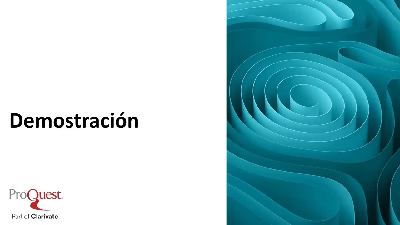 Capacitaci&oacute;n de Proquest | Programa de capacitaciones Biblioteca UTPL 2024