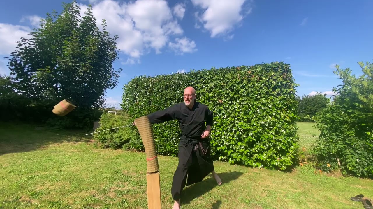 Tameshigiri Training – Sword Cutting Session (July 2022)