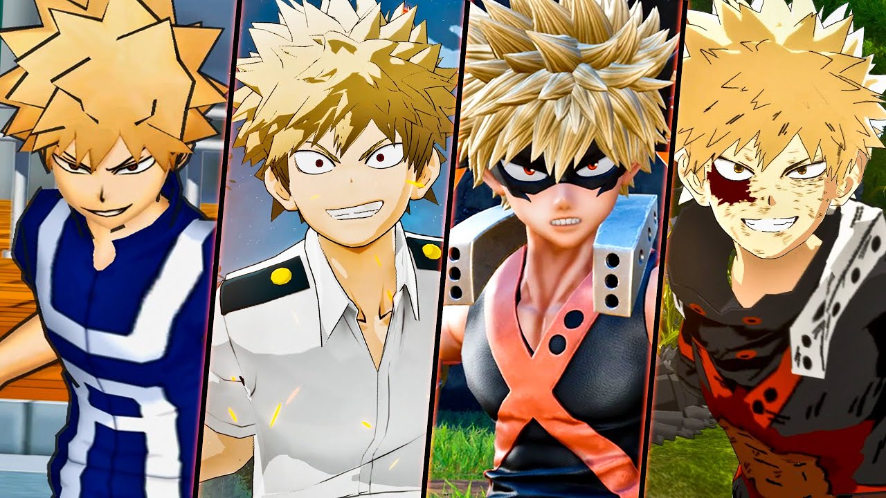 Evolution of Bakugo in Games (2016-2025) 4K 60fps