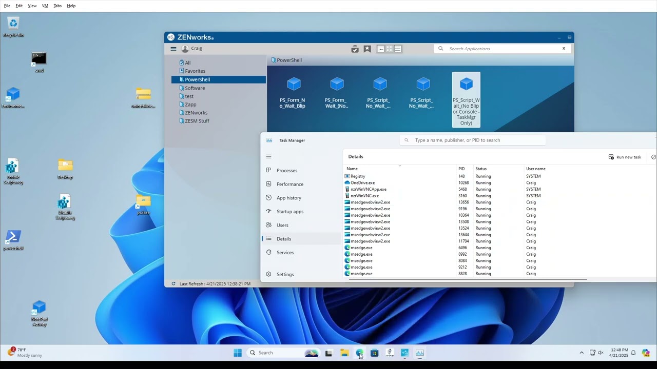 PowerShell Visibility Tips with ZENworks Bundles
