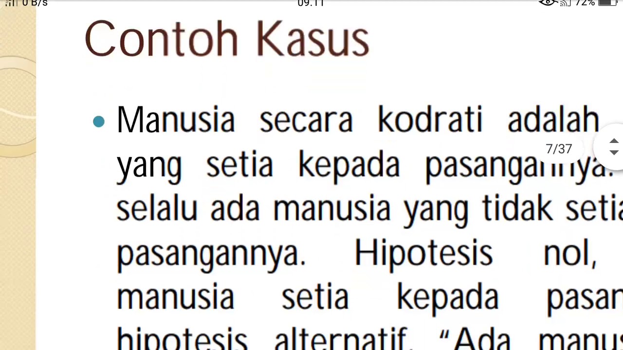 Pengujian Hipotesis-1
