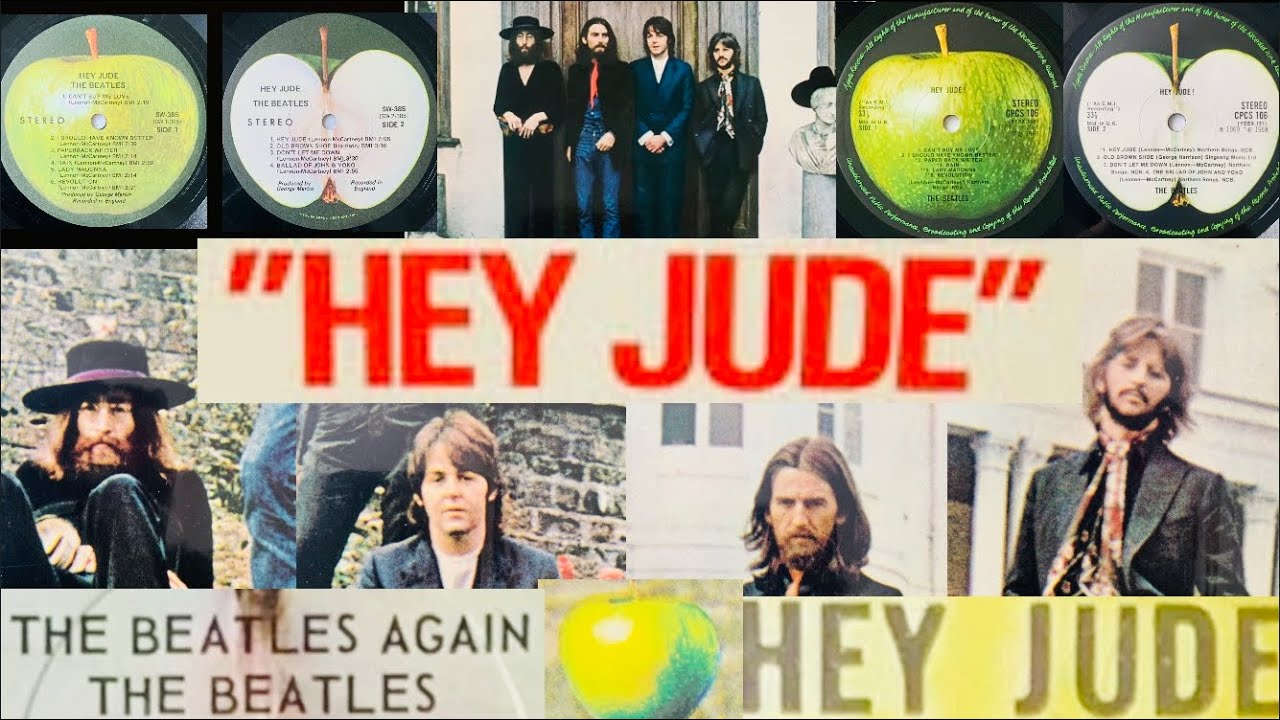 The Beatles Hey Jude (Beatles Again) USA LP & U.K. Export Editions!