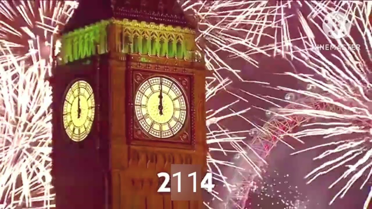 Big Ben Chimes to the New Year 1924-2225