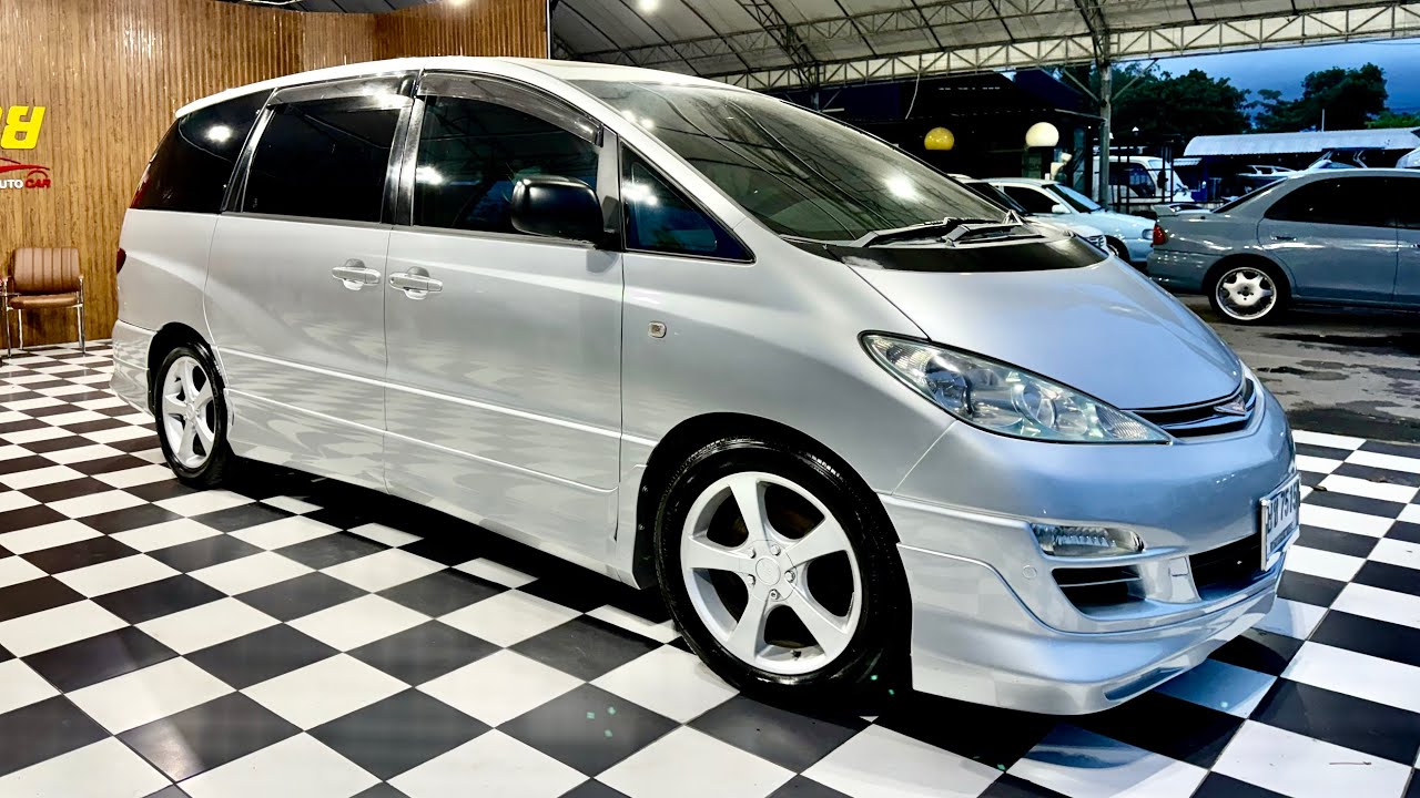 ✅✅Toyota Estima 2.4 ปี 2003 Sunroof SUV ภายในเบาะหนังสวยสะอาด ราคานี้ FC ด่วนๆ 245,000฿ ด่วนๆ 