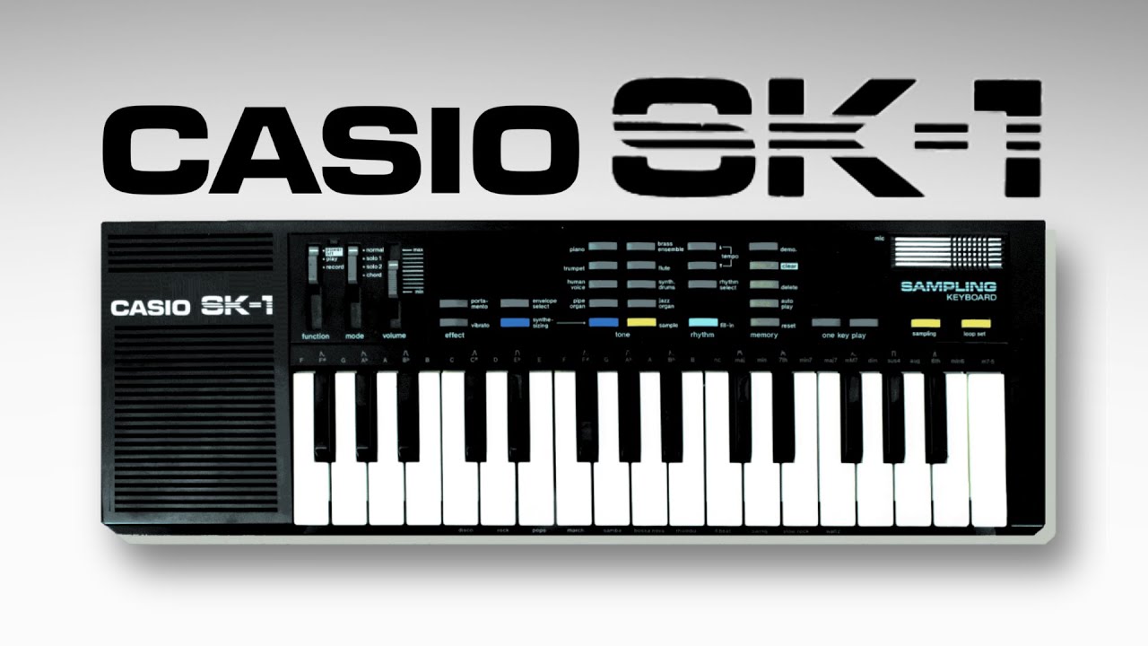 The Casio SK-1: The Lo-Fi Legend of the 80s