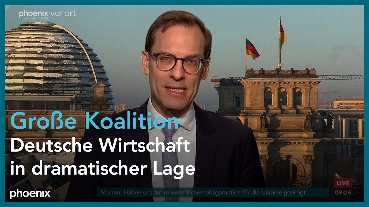 phoenix nachgefragt mit Jan Wolf Sch&auml;fer zur Regierungsarbeit am 07.01.26