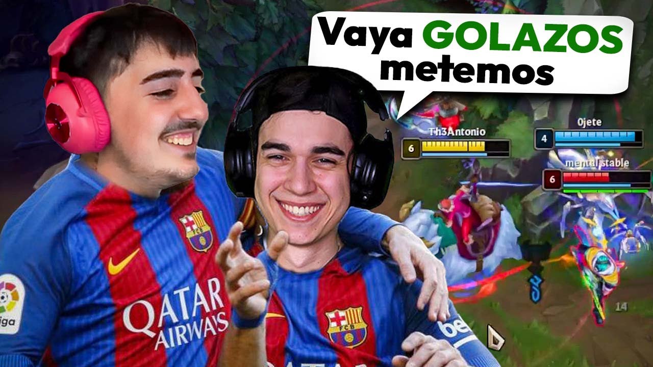 Th3Messi y ElOjoSu&aacute;rez, el TIKI-TAKA del LoL