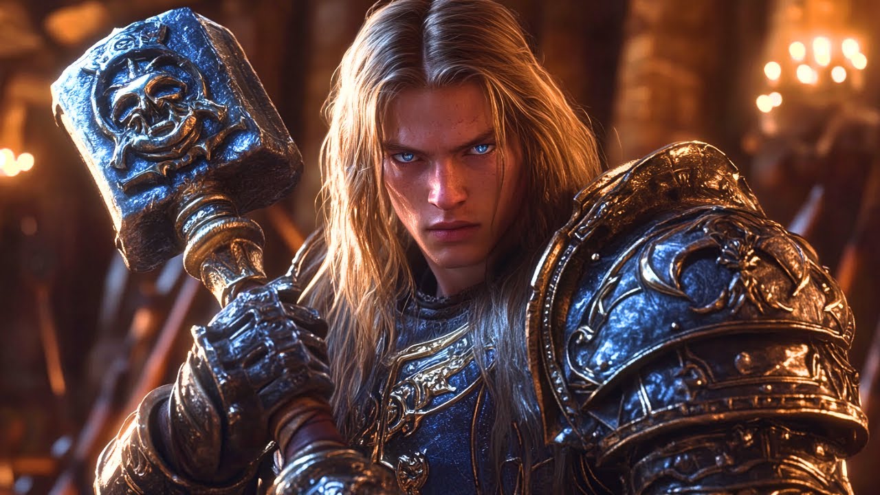 The Untold Early Life of Arthas Menethil - AI cinematic