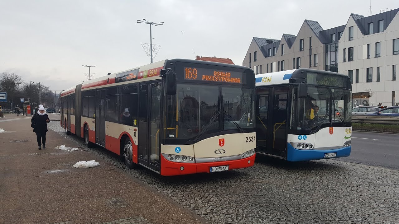 GAiT - linia 169, kierunek Osowa Przesypownia 🏗 (cabview 👀 Solaris Urbino 18)