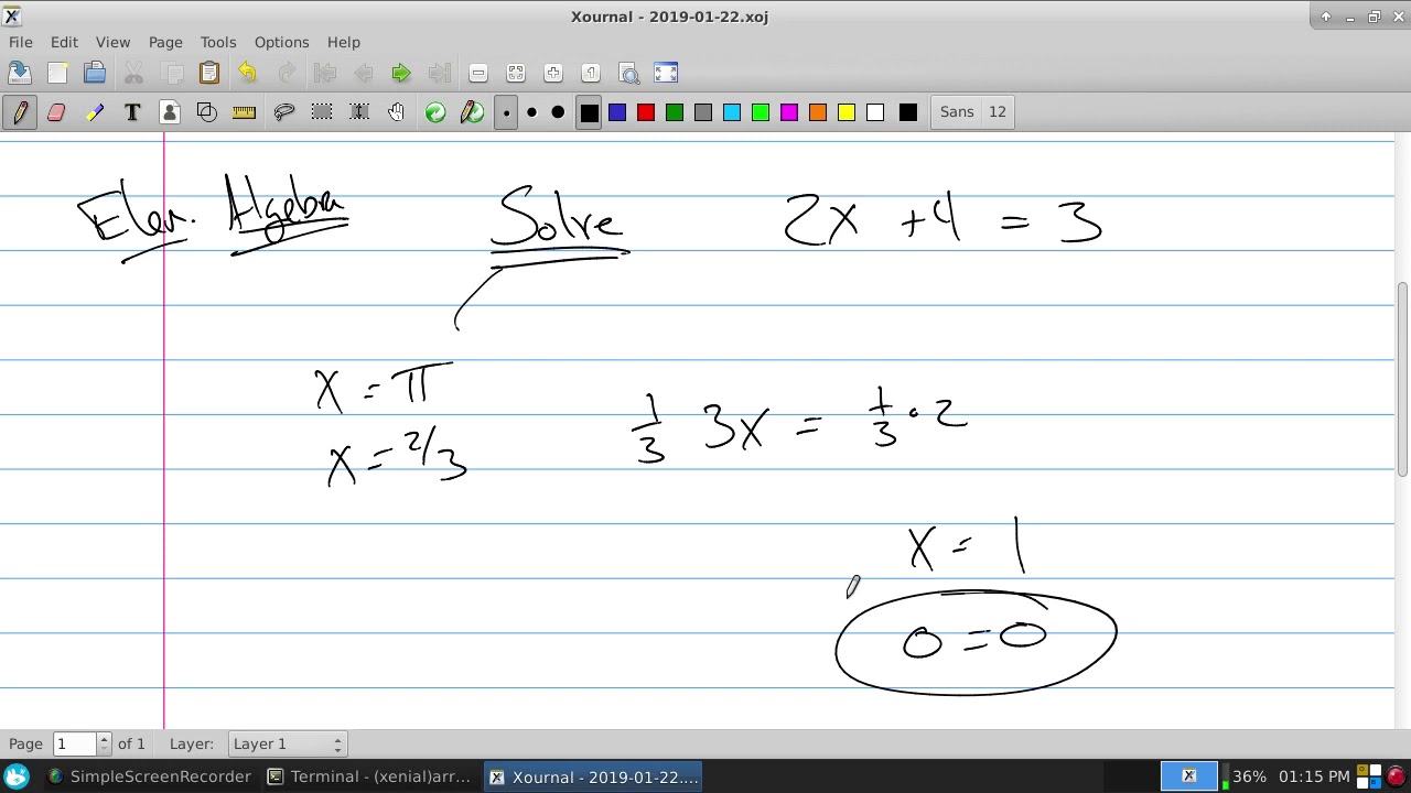 Systems of Linear Equations - Section 1.1