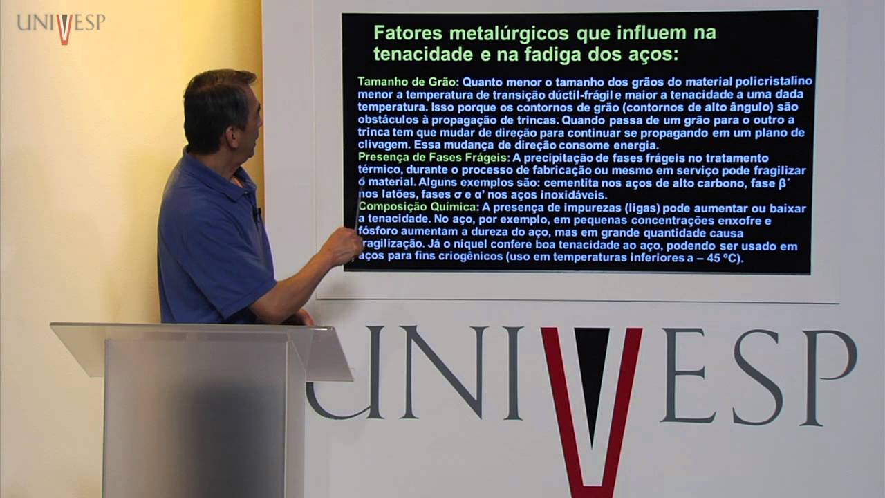 Ciência dos Materiais - Aula 12 - Seleção de materiais para engenharia