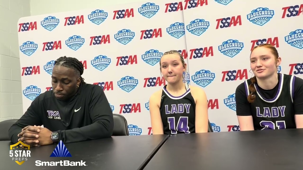SmartBank POST GAME: TKA coach Dante Turnipseed, guard Skylar Walden, forward Olivia Loveday
