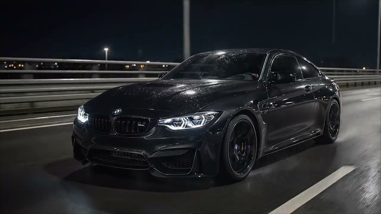 BMW M4 &ndash; Ambient Drive &ndash; 4K Ultra HD Live Wallpaper (2hrs) Front View