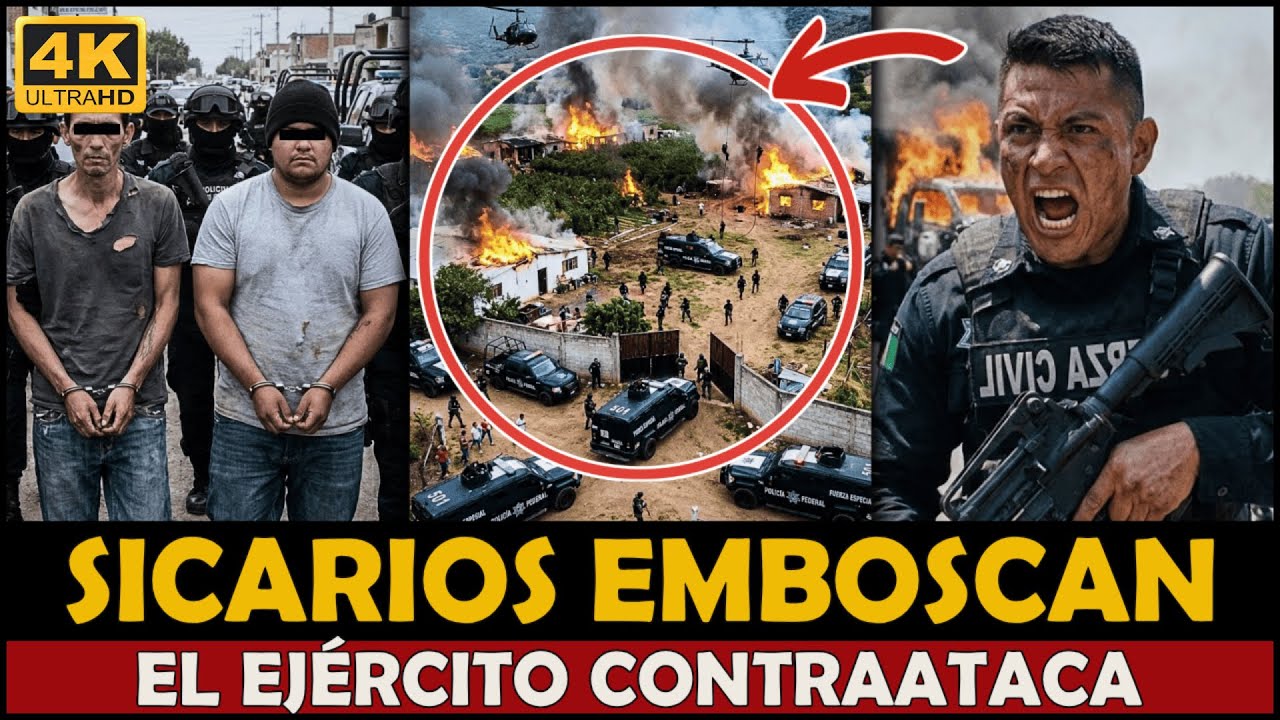 Harfuch CAPTURA a grupo de SICARIOS: EL EJÉRCITO irrumpe en GRANJA de cultivo de drogas en Michoacán