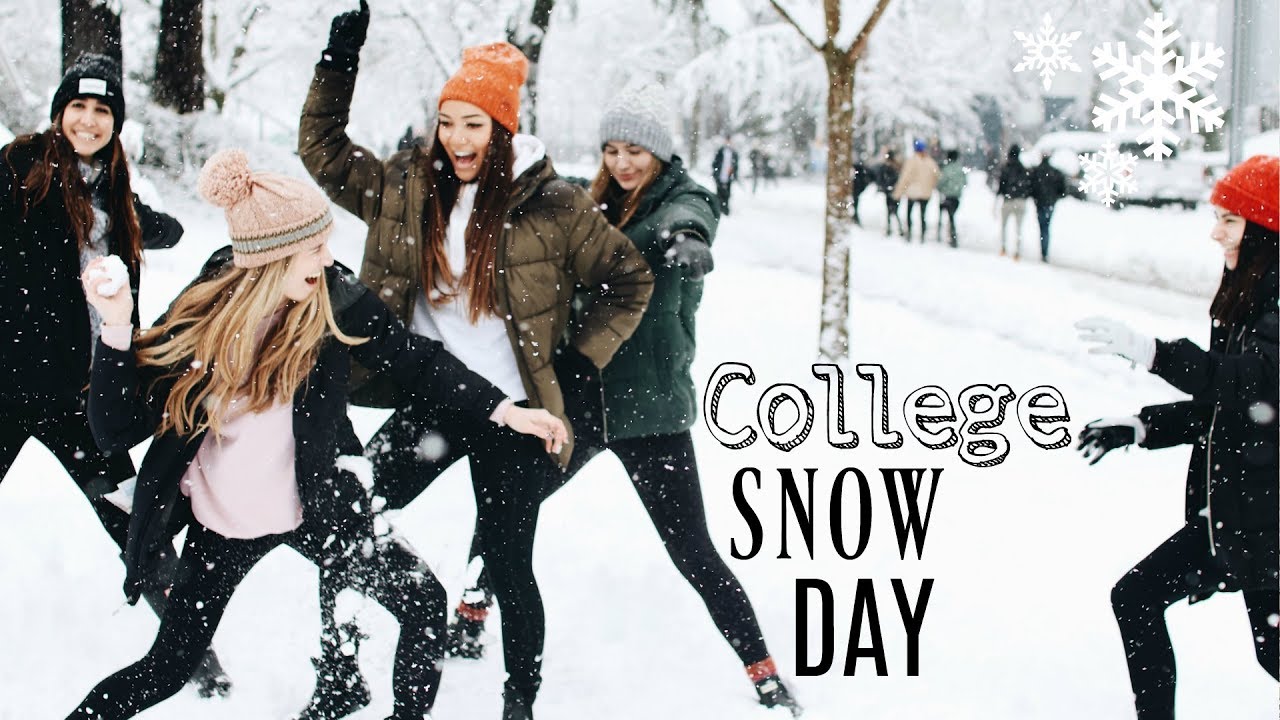 What happens during University of Oregon's ULTIMATE snow day...