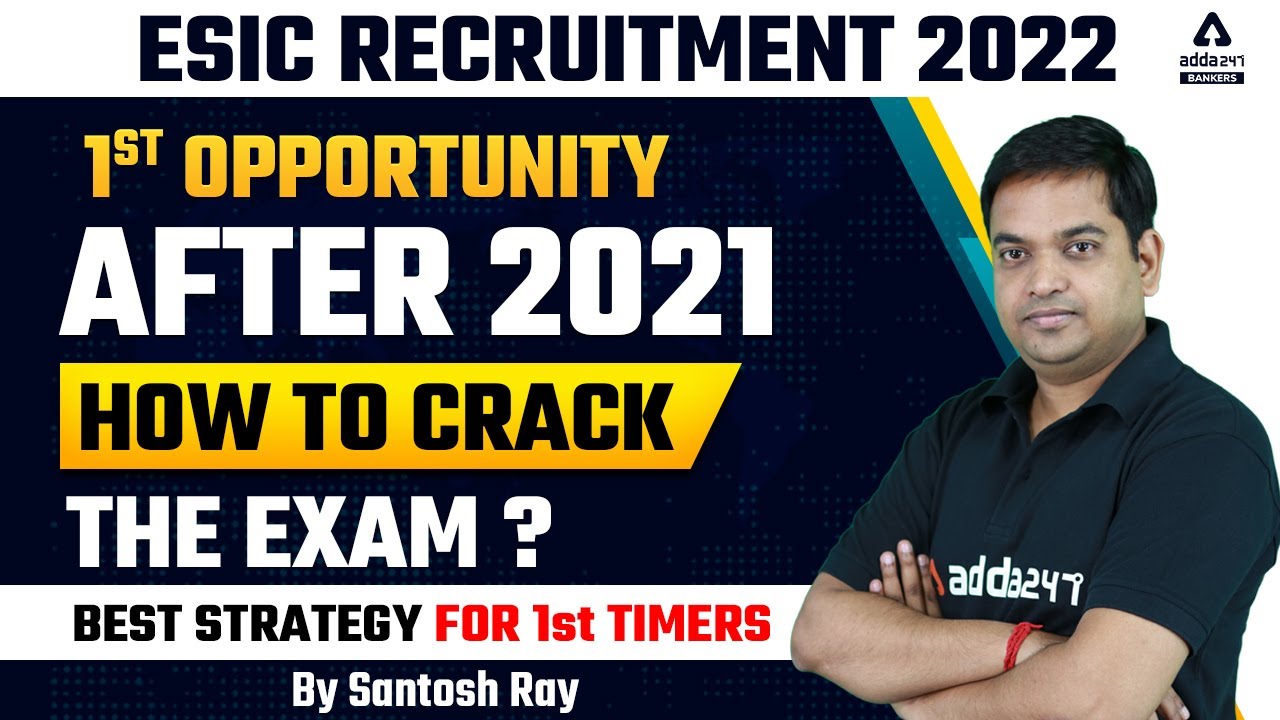 ESIC RECRUITMENT 2022...1st OPPORTUNITY AFTER 2021...HOW TO CRACK THE EXAM ???? BEST STRATEGY