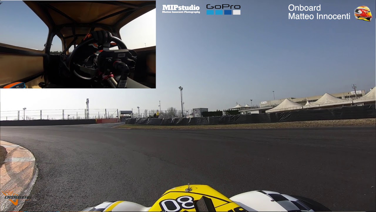 my best lap at Castelletto Circuit with Legend Car
