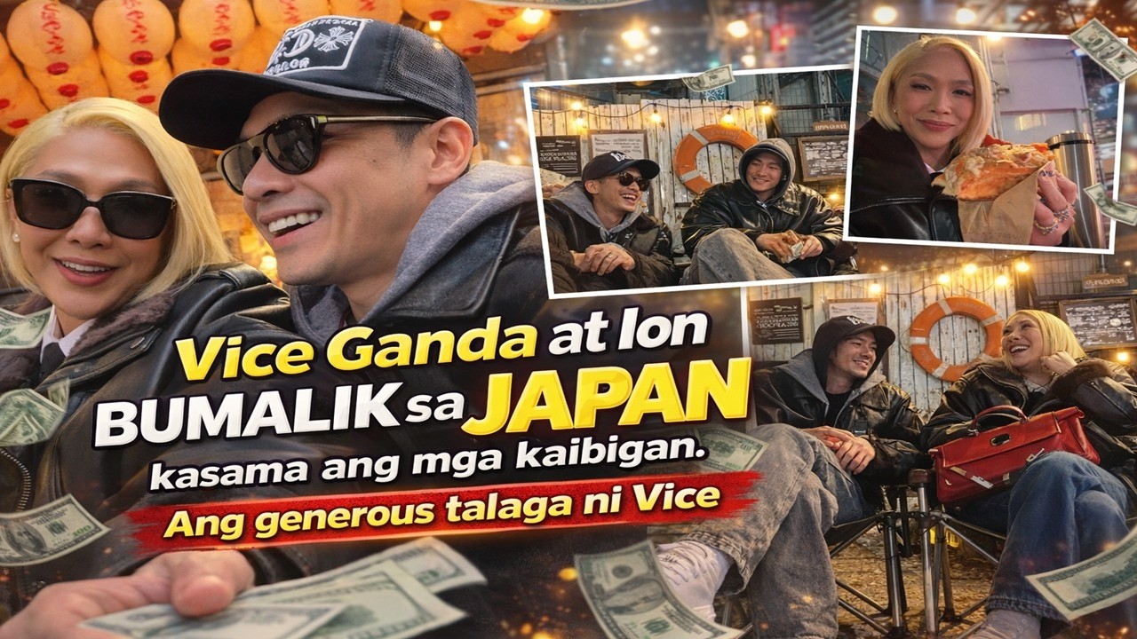 Vice Ganda at Ion Perez Grabe ang Ka-SWEETAN sa isa't-isa habang nasa Japan! Panoorin!