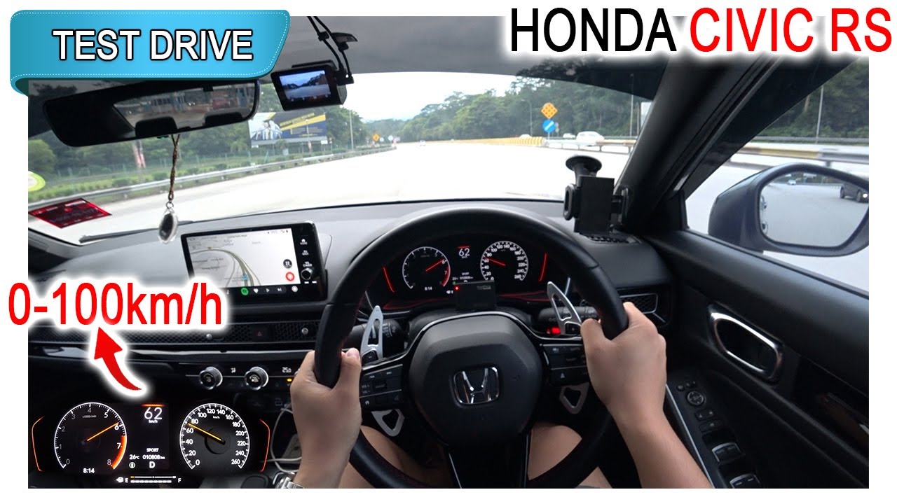 Part 1/2 | 2022 Honda Civic RS | Malaysia #POV [Test Drive] [CC Subtitle]